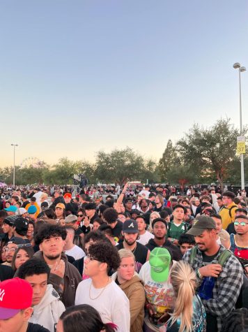 Houston officials estimated 50,000 fans attended Travis Scotts performance, Astroworld, in Houston, Texas on Nov. 5. 