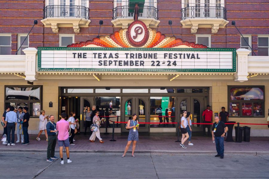 The Paramount Theatre on Congress Ave. was a hub for a majority of the festivites, including panel discussions.