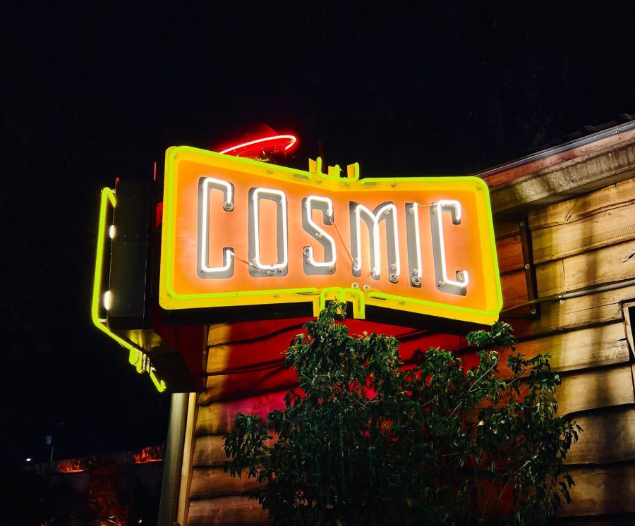 Cosmic Coffee and Beer Garden offers a sustainable, pet-friendly cafe with a variety of coffee favorites and boozy beverages. Open late and only a few minutes from St. Edwards University this hidden gem is on its way to becoming the next study hotspot.