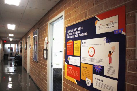 The second floor of Equity Hall is home to the School of Behavioral and Social Sciences, which oversees the social work and psychology majors -- two fields the certificate is directed at. 