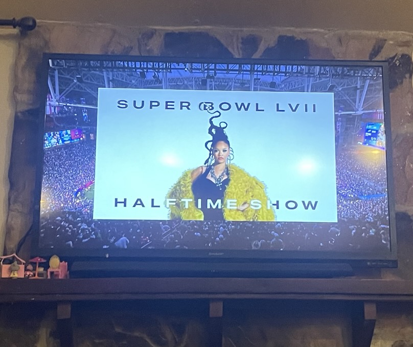 The+2023+Super+Bowl+was+broadcasted+on+Feb.+12%2C+where+Rhianna+performed+at+the+halftime+show.