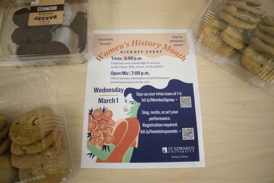 Collaborative trivia event kick-starts Women's History Month
