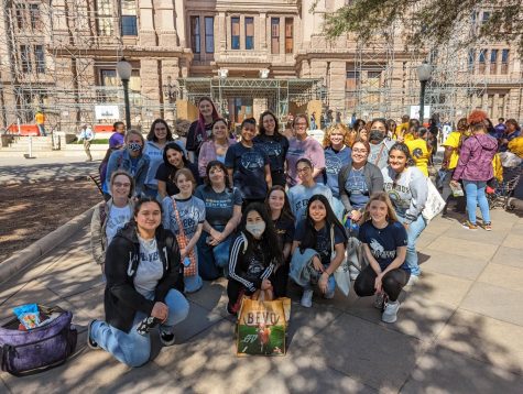 Social work students celebrate Social Work Advocacy Day at the capitol through Senate Bill advocation