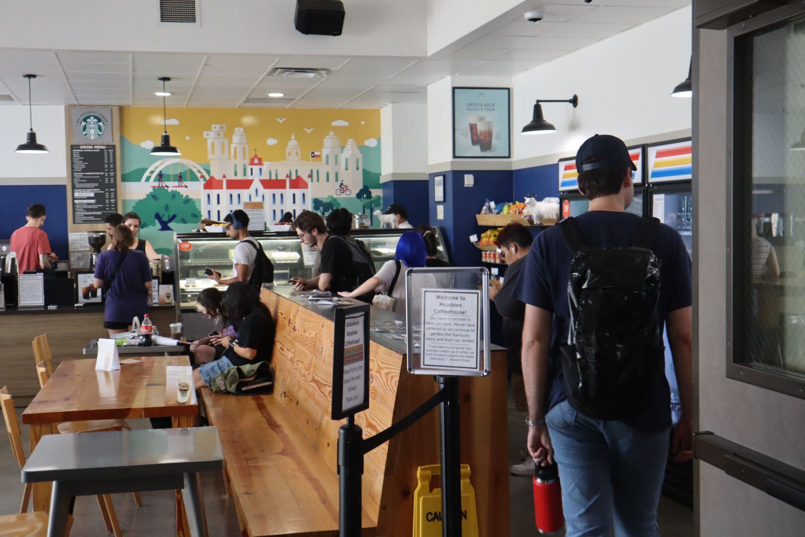 According to students, a big part of the new coffeehouse adjustment is experiencing longer wait times than previous years.