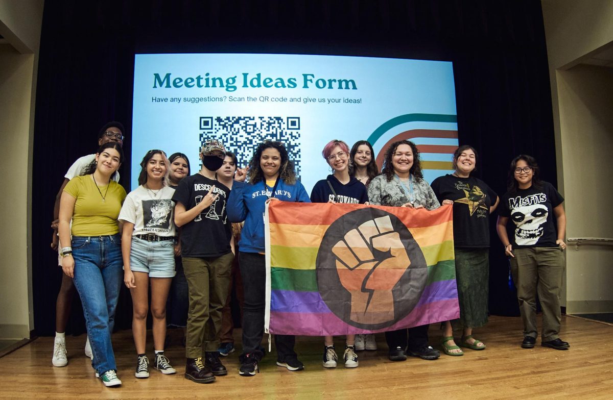 Students and board members meet for Pride Game Night, an effort to kick-off the next semester of SEU Pride on the hilltop.  