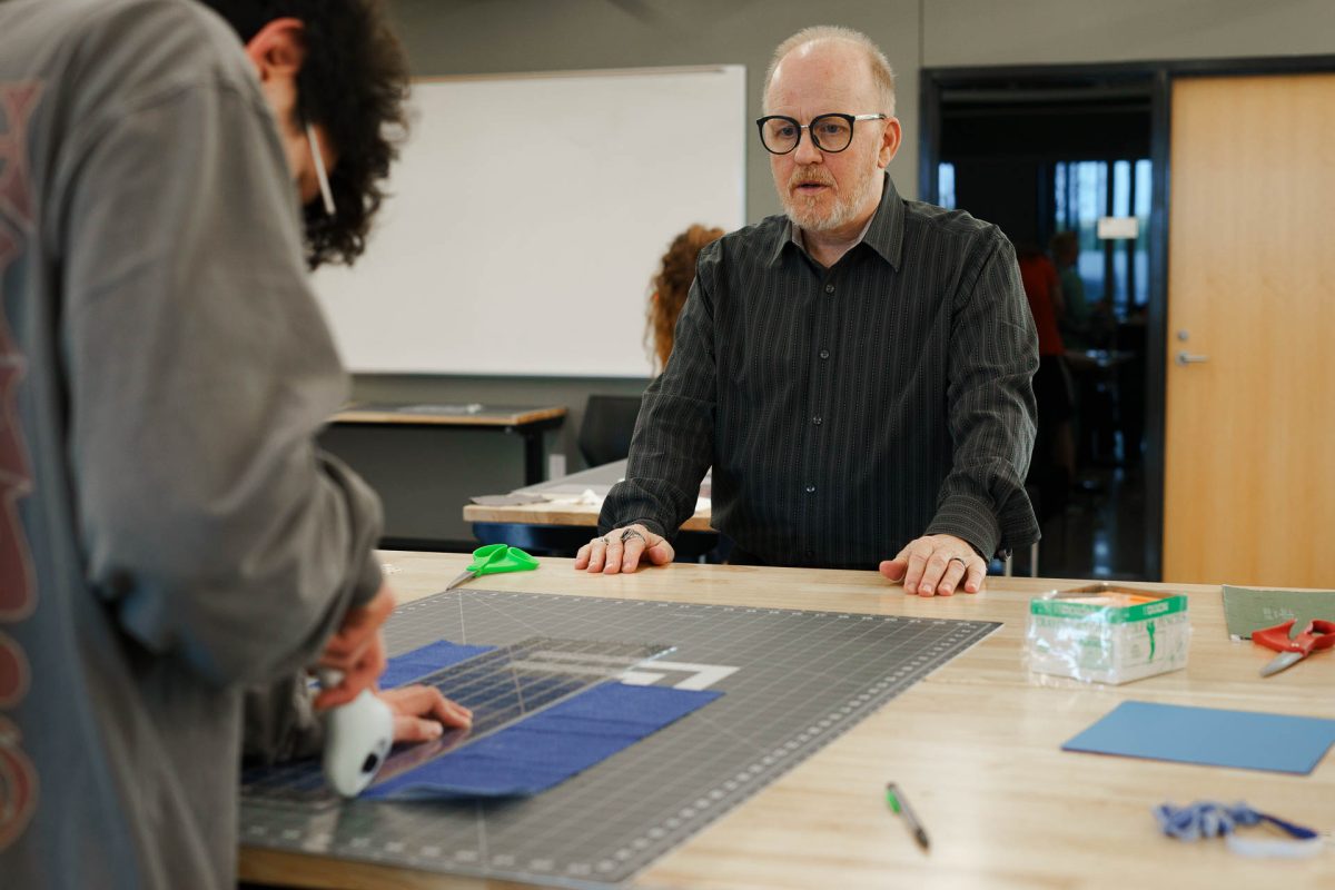 Professor Downs sews passion for quilting and teaching together