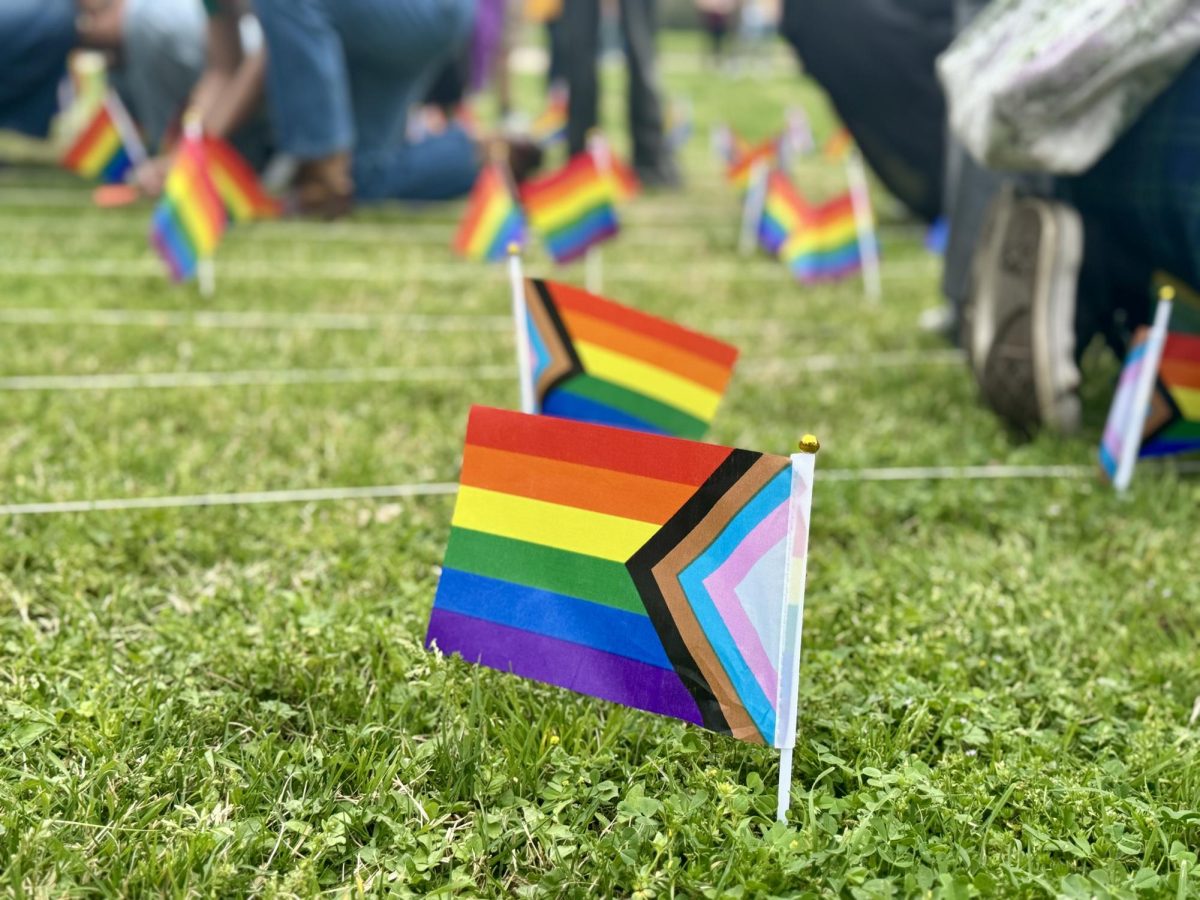 A Gofundme to raise money for an art instillation garnered over $550. Some of the money is being put toward the instillation while the remaining amount is getting donated to a local LGBTQ+ organization for queer youths.