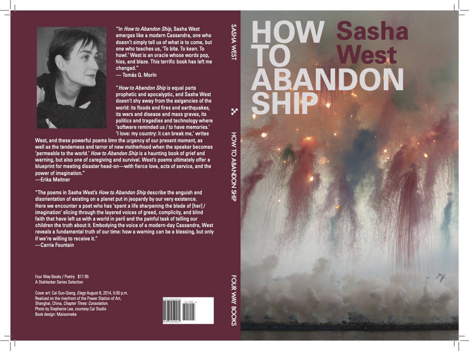 Cover of "How to Abandon Ship" by Sasha West. 