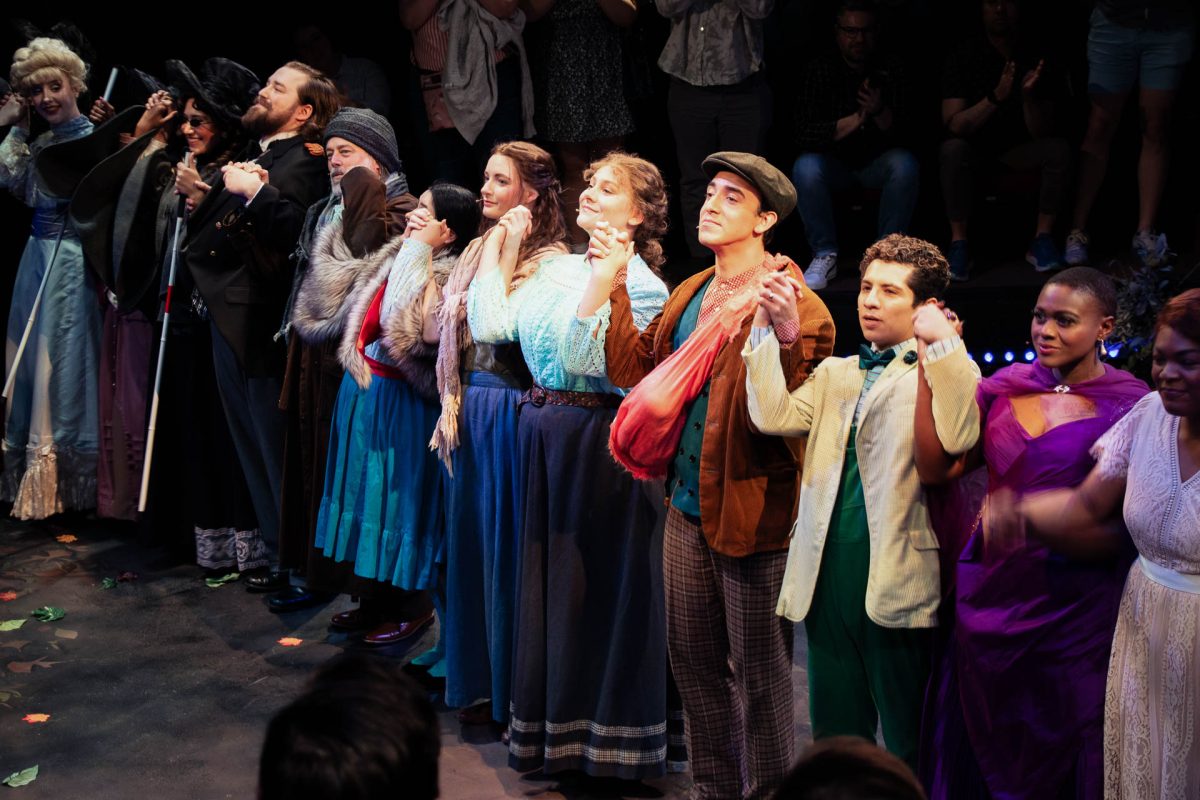 The cast of “Into the Woods” takes a final bow after an absolutely electric performance. The production will run until April 21. 