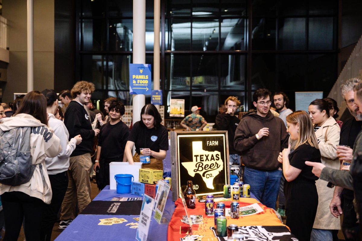 People were able to taste different beer from many different breweries. Students were also given a custom Hillhops tasting glass that they were able to take home. 