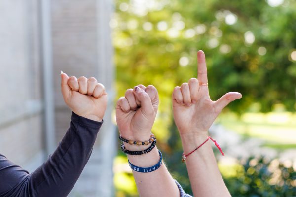 Students Lily Grant and Elon Parker have created an American Sign Language (ASL) club on campus to encourage fellow students to become more involved in the process of trying to get ASL to become a foreign language credit. Parker and Grant have expressed concerns in regards to the fact that St. Edward’s has a lot of students come into the school with ASL credits that are not able to be used towards language credits, but instead towards special topics credits. 