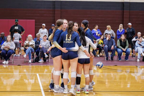 The Hilltoppers didn’t shy from the challenge of facing multiple Division I programs. “We saw some athletes on the other side that we don’t normally see,” St. Edward’s head coach Jeremy Garcia said. “It was good for us, I think we handled them pretty well.”
