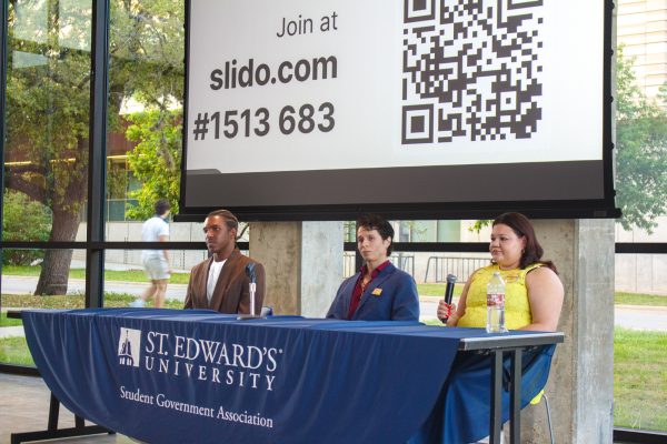SGA candidates for senate, vice president and president discuss their visions for campus improvement during the debate, discussing student organization funding, dining hall concerns and shared governance. Voting is open until April 2 at 8 p.m. 