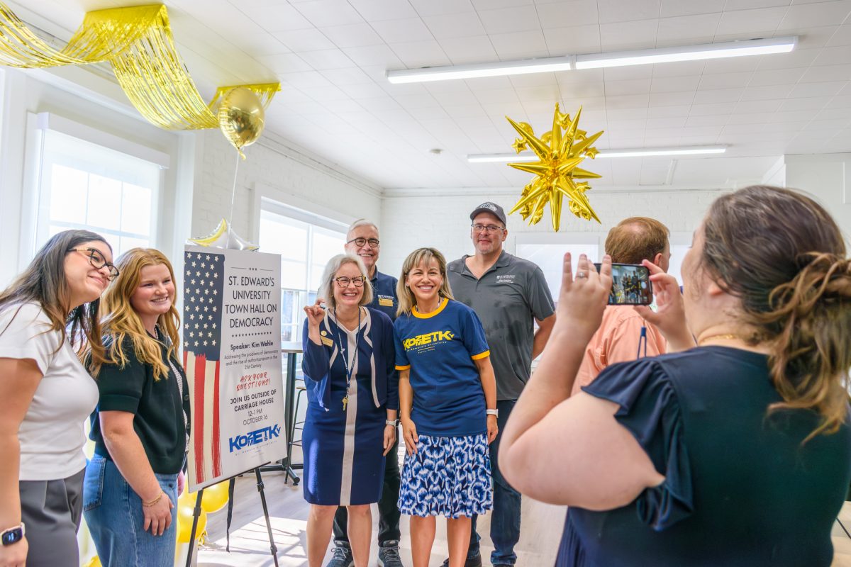 Kozmetsky Center opens new headquarters in the carriage house