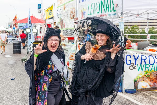 Many attendees showed up and showed out in fabulous bat-themed outfits and costumes. The event really encouraged people to get creative with their attire, whether they were planning to partake in the costume contest, or just wanted to get more in the spirit of the festivities.