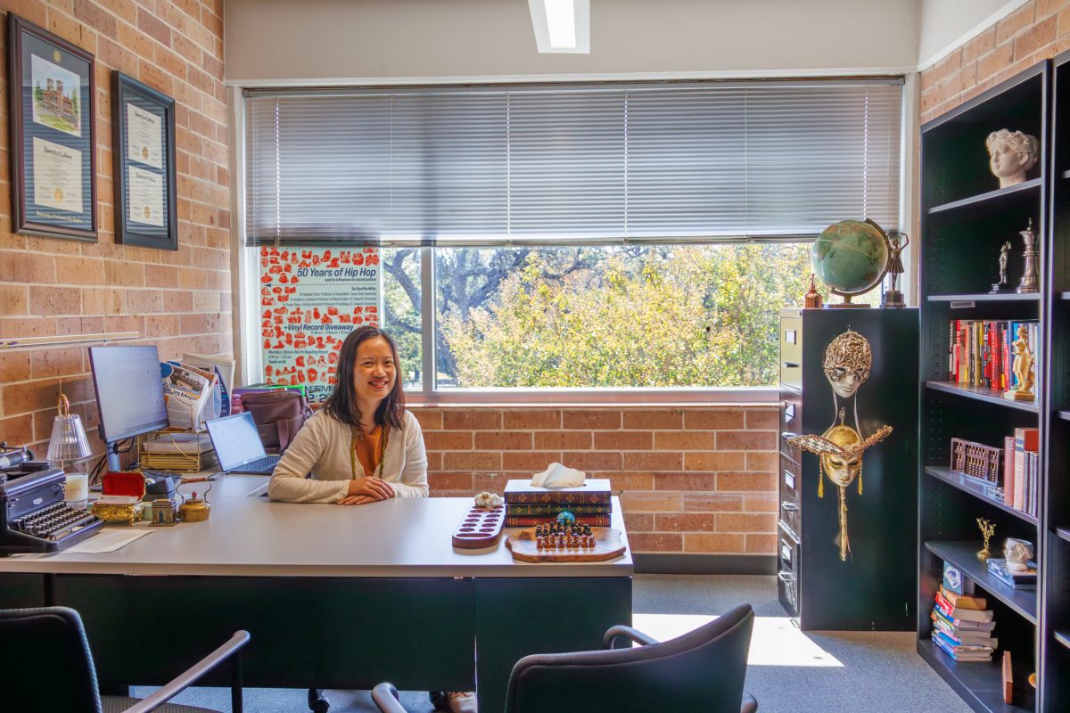 Ju serves as co-chair of the Symposium on Undergraduate Research and Creative Expression (SOURCE), which aims to provide a space for students to present their research or creative work. “So right now we basically communicate target dates for SOURCE to faculty and students. We oversee the evaluation of the abstract, sending out substance letters, planning a conference, making sure it runs smoothly.