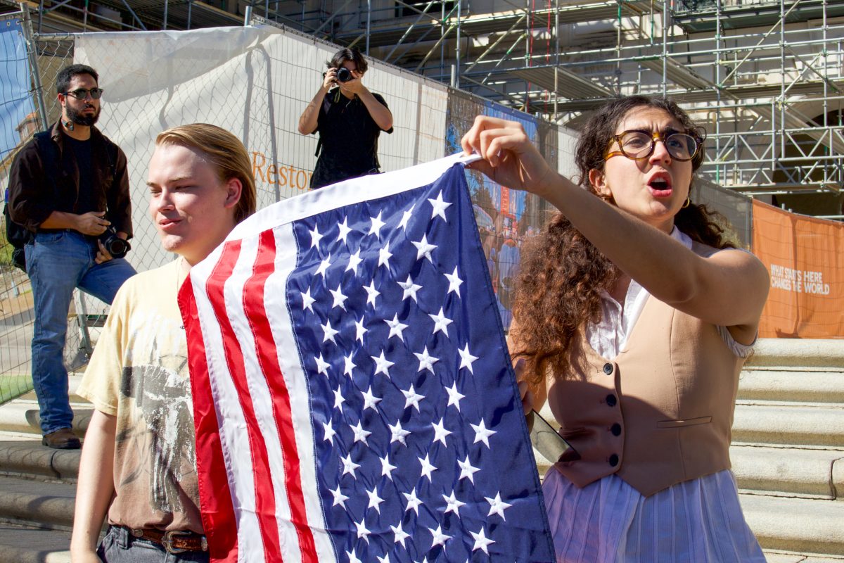 UT students protest Trump administration’s higher education compact