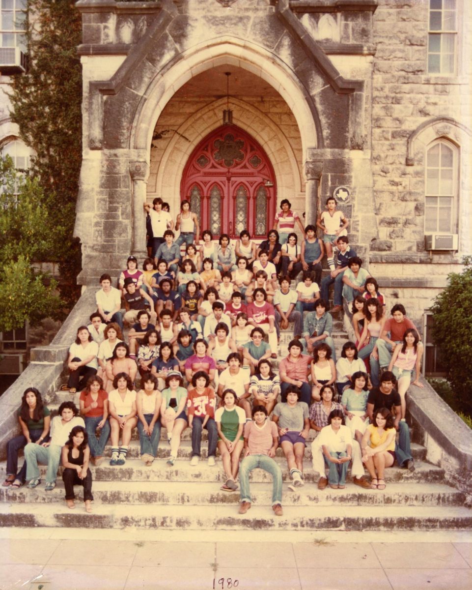 The 1980 CAMP cohort at St. Edward's University. The program, which began in 1972, has served more than 3,000 students from migrant and seasonal farmworker backgrounds.