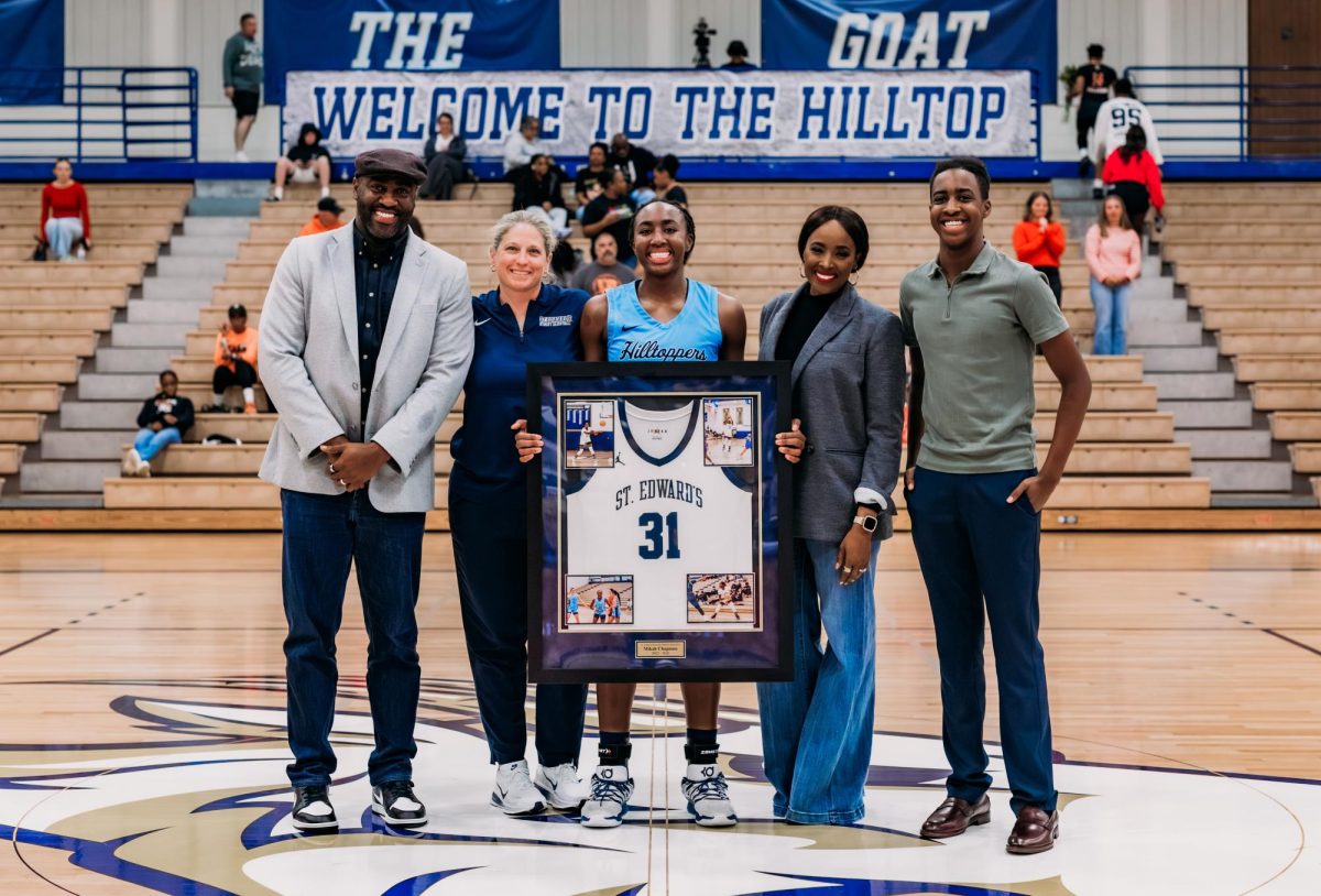 Her parents Duane Chapman and Qualimetra Chapman, and her brother Jace Chapman, joined her for her senior day ceremony this past Saturday, their last home game of the season to support her. Mikah Chapman has been here for four years, and is currently studying her Masters in Business Administration.