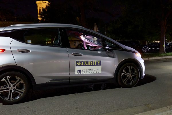 Students can now see additional security vehicles, marked accordingly, patrolling campus throughout the day. The security officers wear fluorescent vests and are primarily responsible for smaller routine checks around campus.