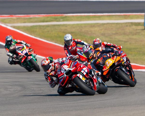 For the 14th consecutive year, MotoGP has brought world-class motorcycle racing back to Austin for an exhilarating weekend, bringing with it the scream of engines and the swirl of color to the Circuit of the Americas. As riders from all over the world tested the boundaries of speed and accuracy on one of the most difficult courses on the schedule, spectators crowded the grandstands on March 27 to the 29. The energy was electrifying throughout the circuit, from furious sprint fights to high-stakes practice sessions and Sunday's major event. The COTA round once again showed why Austin is still a crucial stop on the MotoGP season as the highest class of motorcycle racing continues to gain popularity.