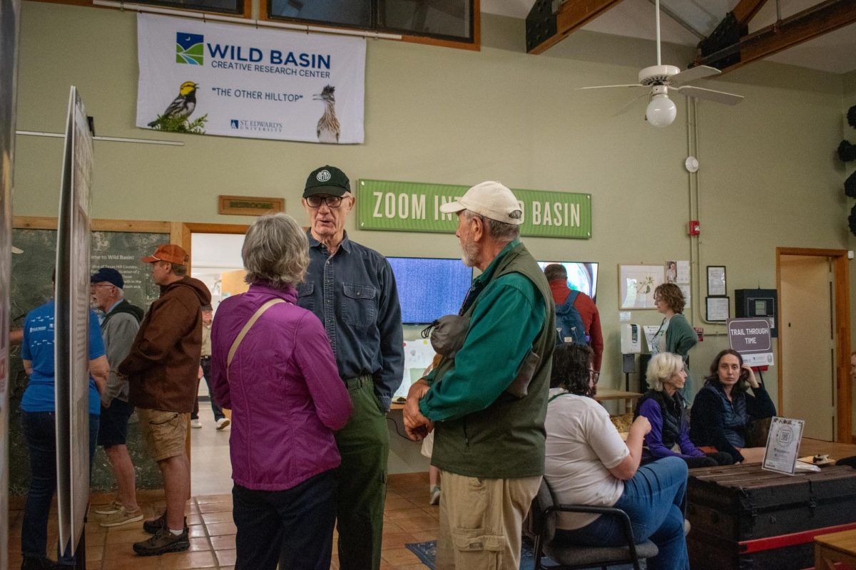 Visitors gather inside the Creative Research Center to celebrate a half-century of conservation, connection and community.